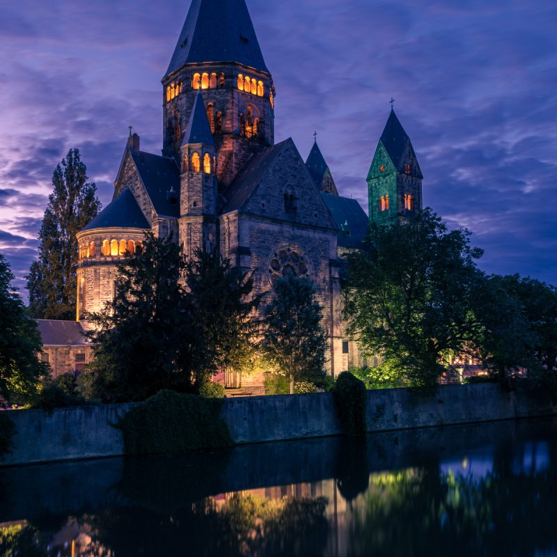 Photographie nocturne de Metz | Photographe