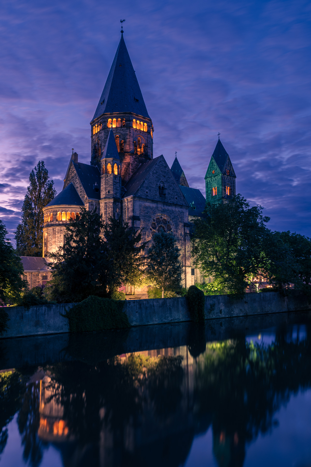 Photographie nocturne de Metz | Photographe